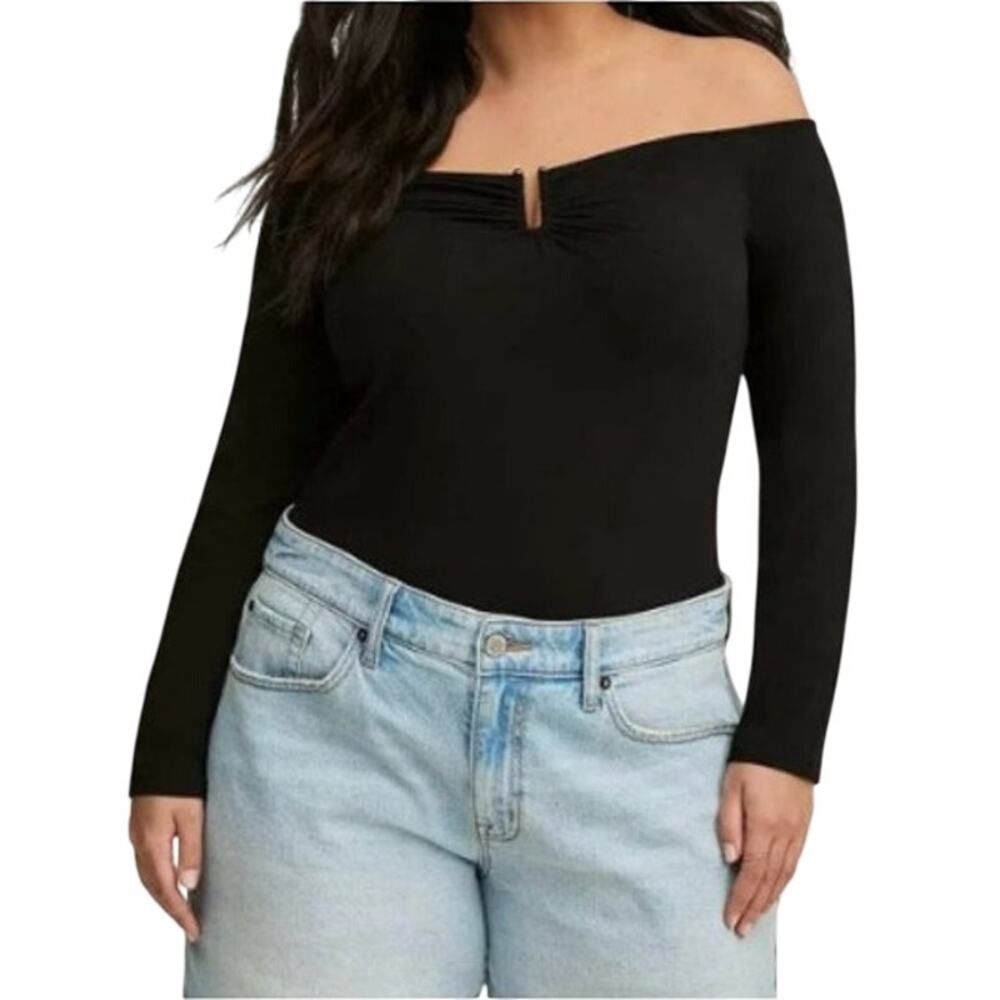 NEW Torrid Foxy Off Shoulder Top Plus Size 2X